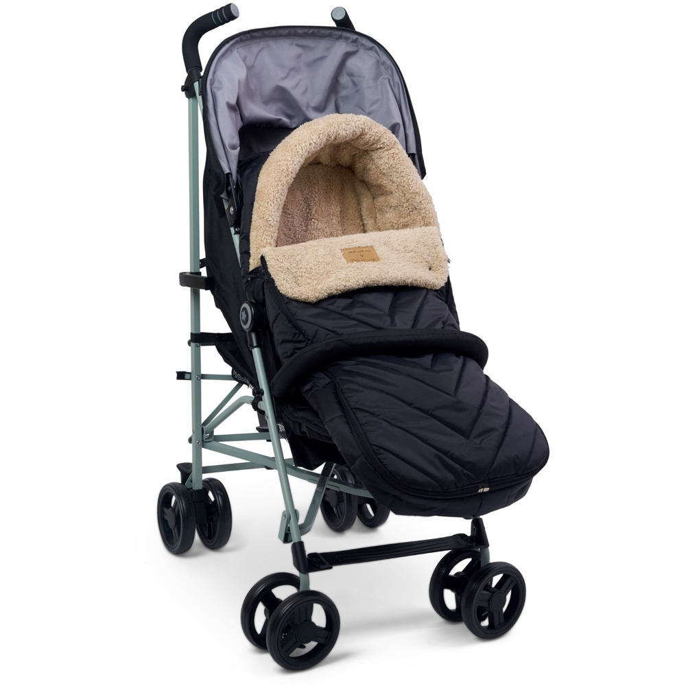 Clair de Lune Baby Black Snug Footmuff Image 3