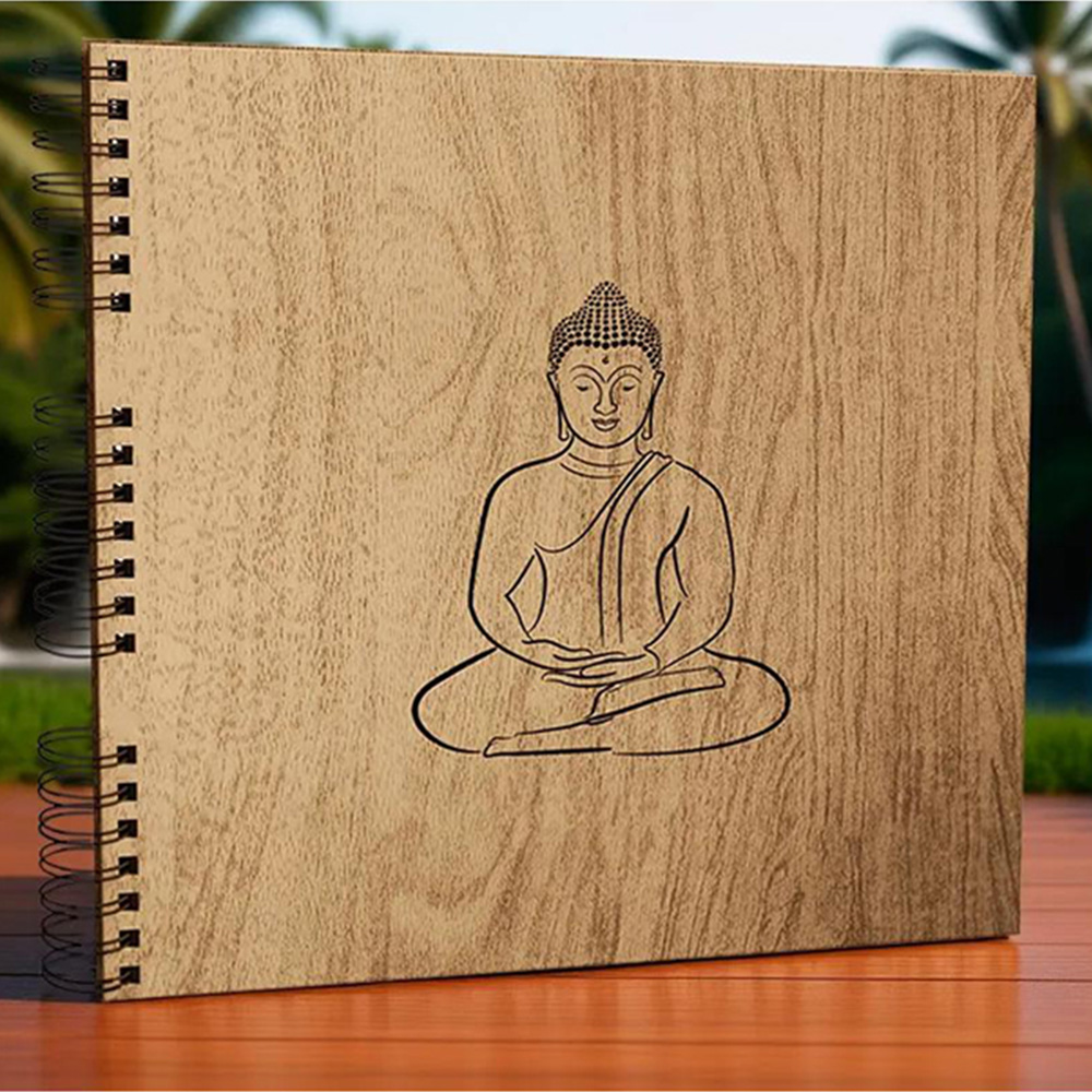 Exacompta Zen Oak Spiral Photo Album 60 Sheets 300 Photos Image 2