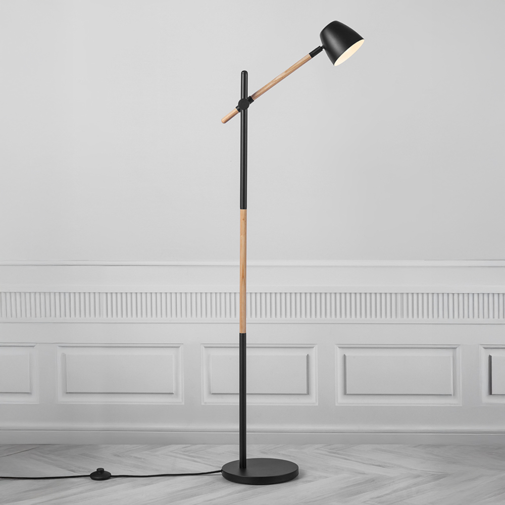 Nordlux Theo Black Floor Lamp Image 5