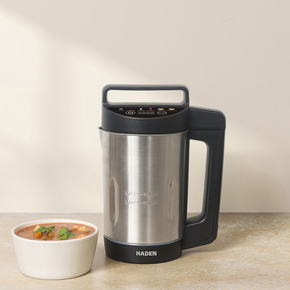 Haden 215383 Black 1.6L Digital Soup Maker Image 2