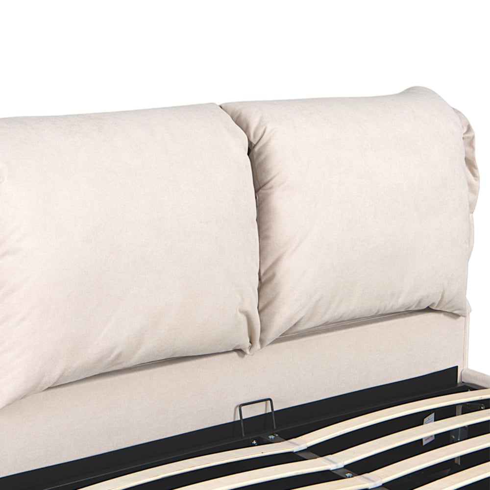 OAT Home Chester King Size Natural Ottoman Bed Image 5