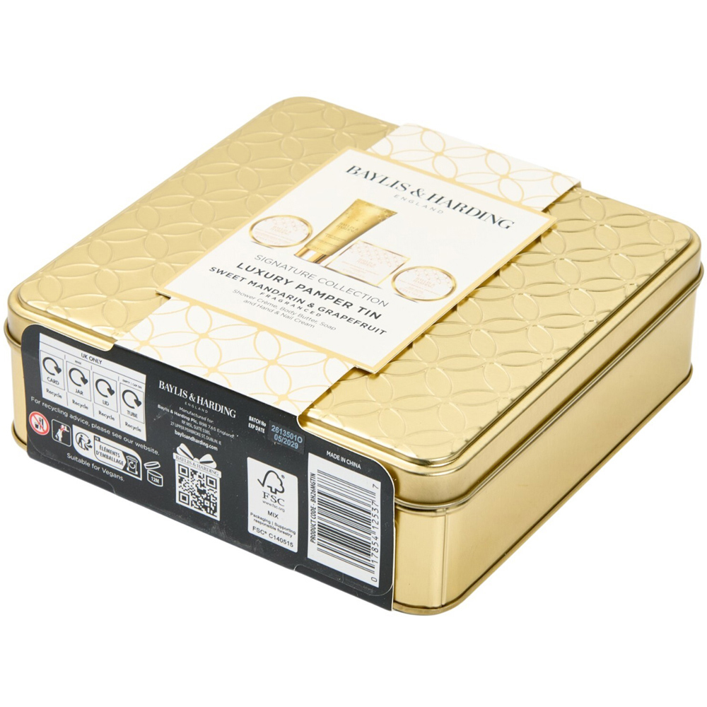Baylis & Harding Pamper Tin Gift Set Image 4