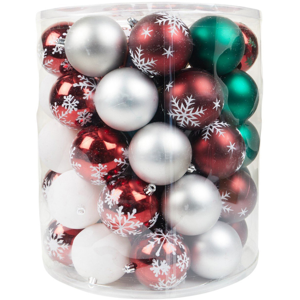 Set of 70 Santa's Chalet Bauble Drum Image 9
