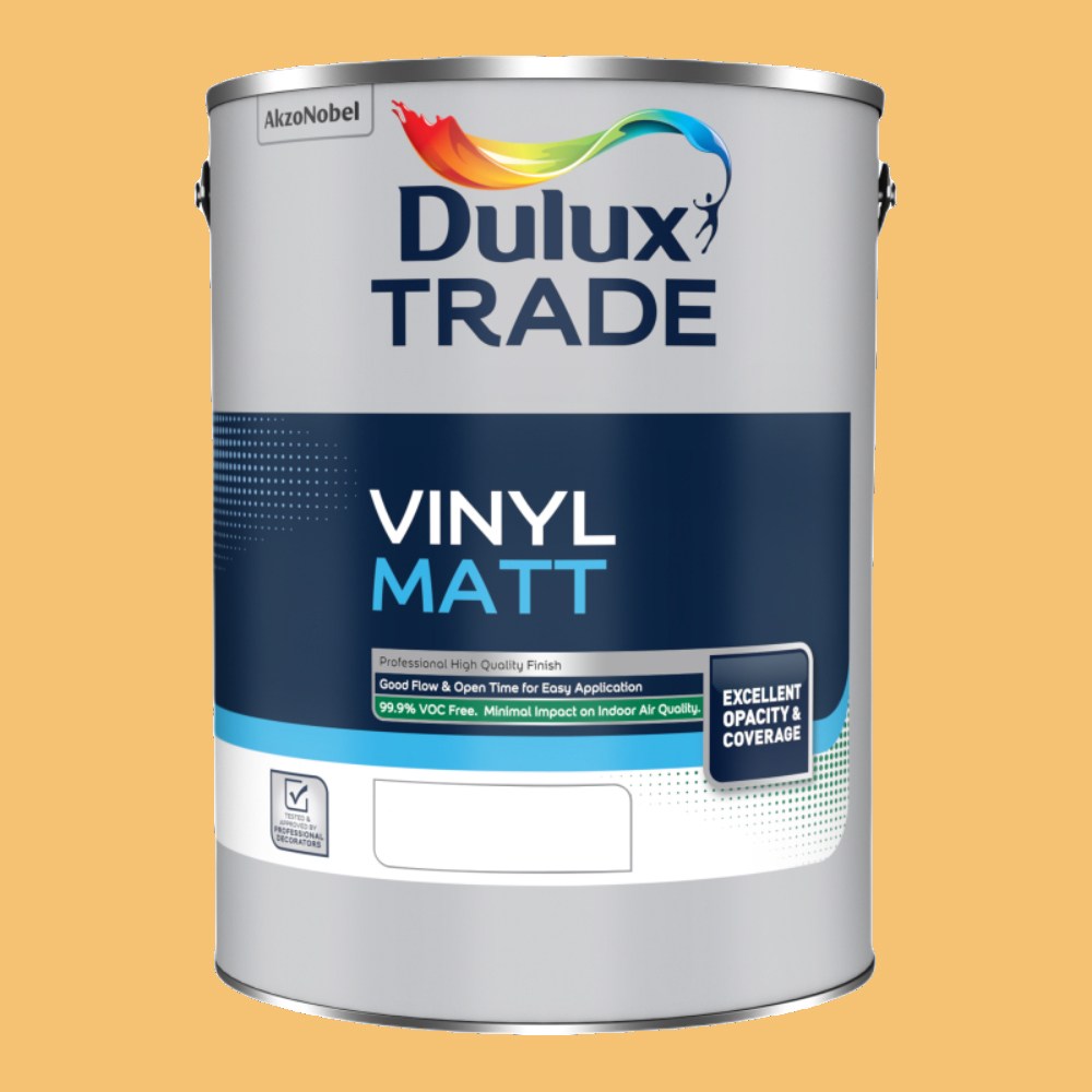 Dulux Trade Californian Days Walls and Ceilings Vinyl Matt Paint 5L Image 2