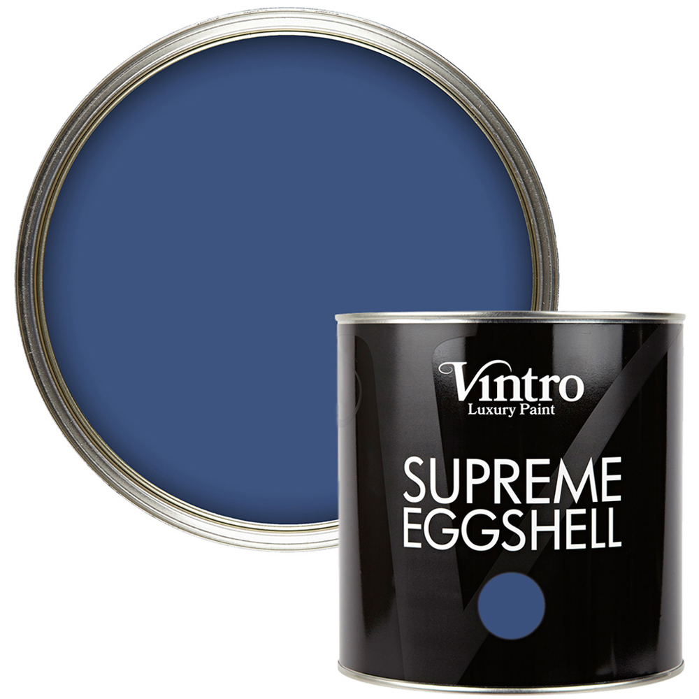 Vintro Paint Paris Blue Eggshell Paint 2.5L Image 1