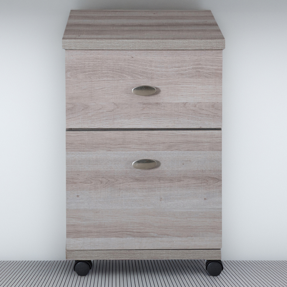 Sunjoy Studio Space Two-Drawer Mobile File Cabinet Image 1