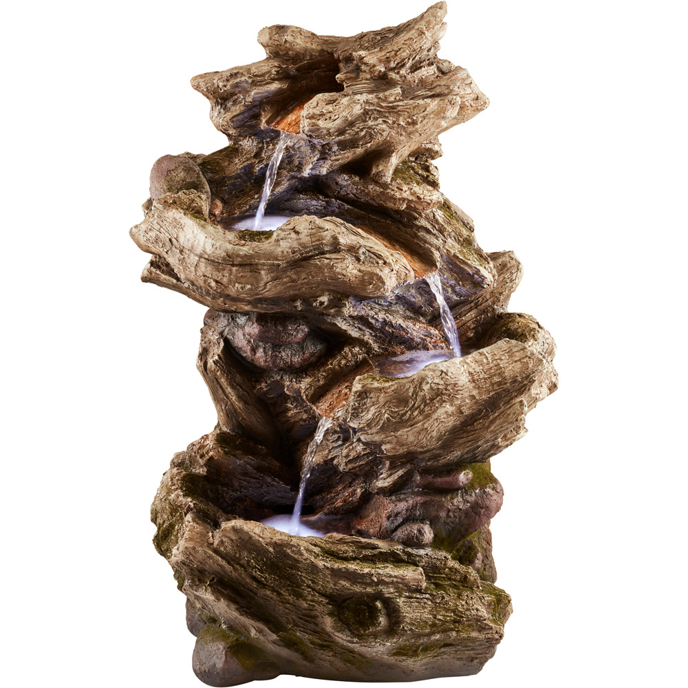 Garden Gear 4 Tier Bowl Tower Water Feature Image 1