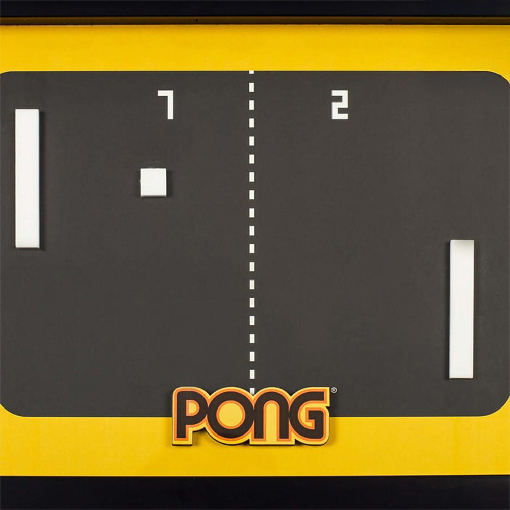 Atari Pong 3D Wall Art 37.5 x 28.6cm Image 2