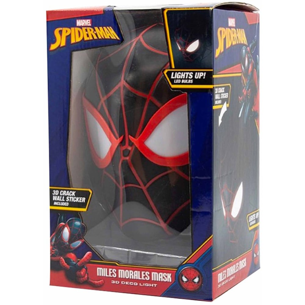 3D Light FX Spiderman Miles Morales Face 3D Light Image 4