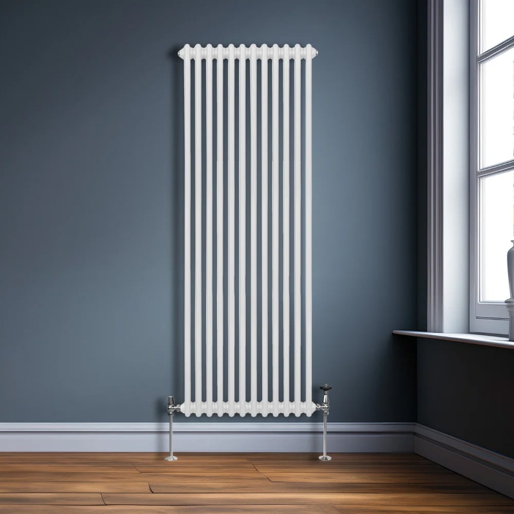 Monster Shop 6360 BTU White Traditional 2 Column Radiator 1800 x 562mm Image 2