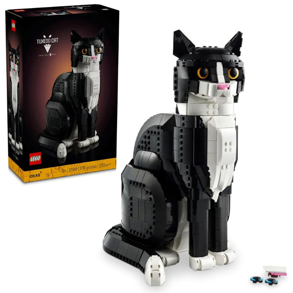 LEGO 21349 Ideas Tuxedo Cat Image 2