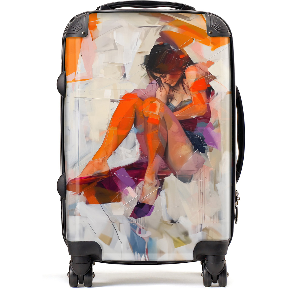 Warren Reed Designer Cabin Poised in Reflection Suitcase Image 1