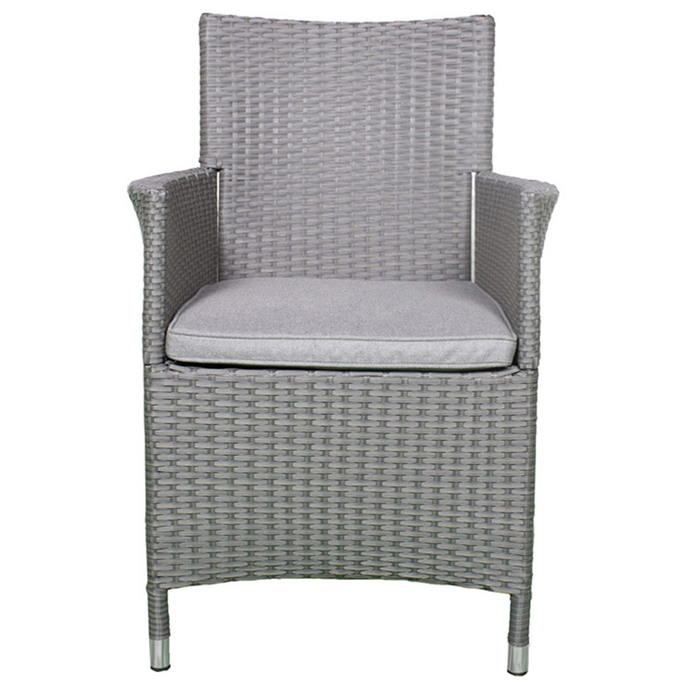 Nevada Grey 6 Str KD Rectangle Set Image 3