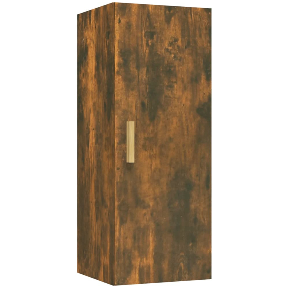 vidaXL Single Door Brown Wall Cabinet Image 2
