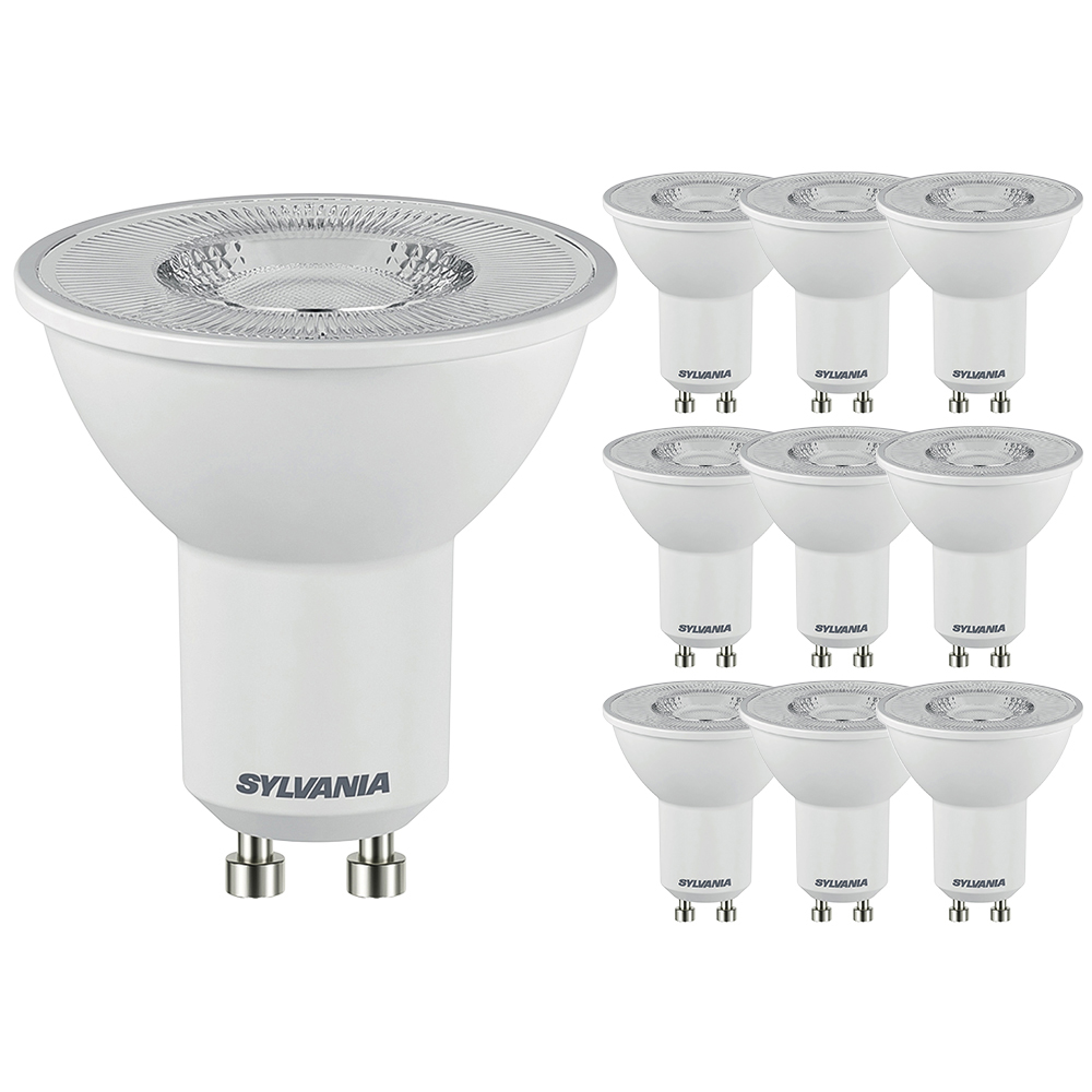 Sylvania 10 Pack RefLED GU10 Cool White 4.2W LED Bulb Image 1