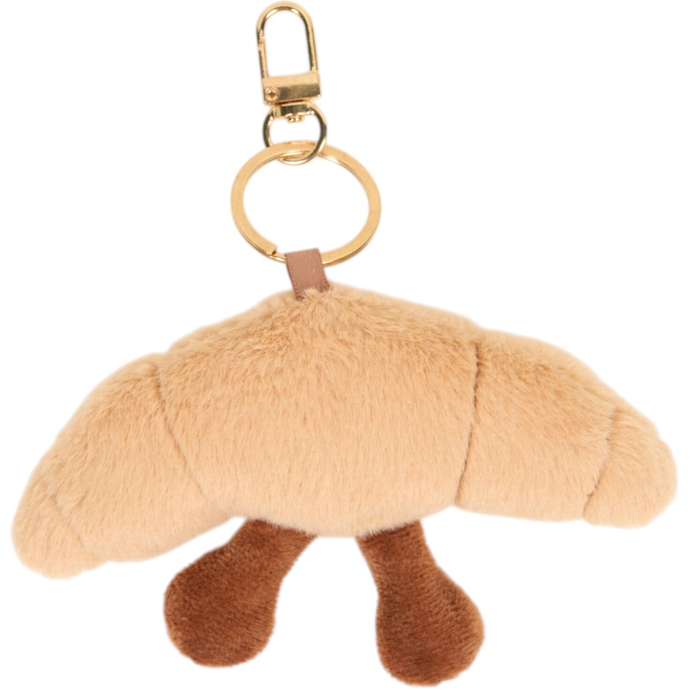 Cute Pastry Keychain Brown Image 2