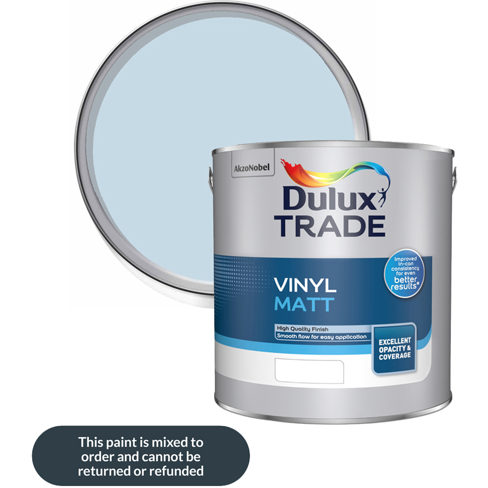 Dulux Trade Mineral Mist Walls and Ceilings Diamond Matt Paint 5L Image 1