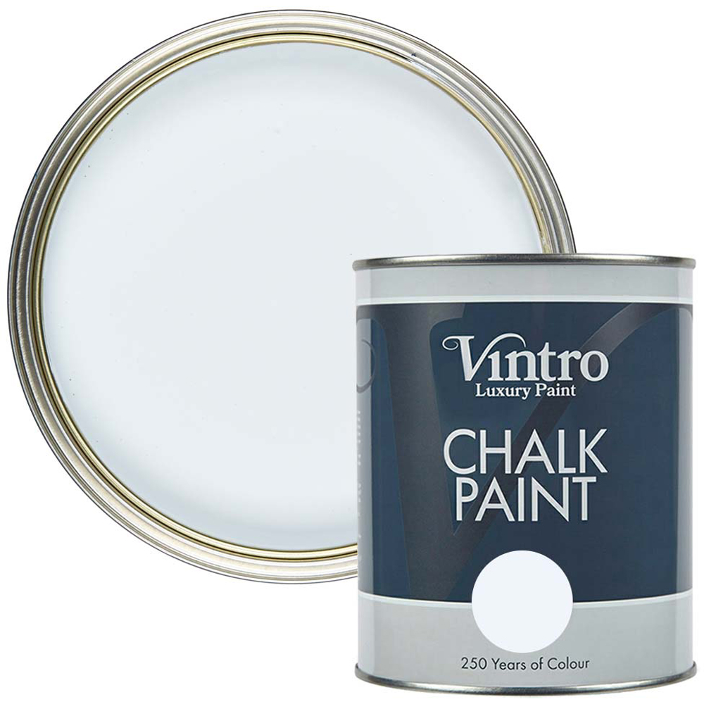 Vintro Paint Beau Blue Matt Finish Chalk Paint 1L Image 1
