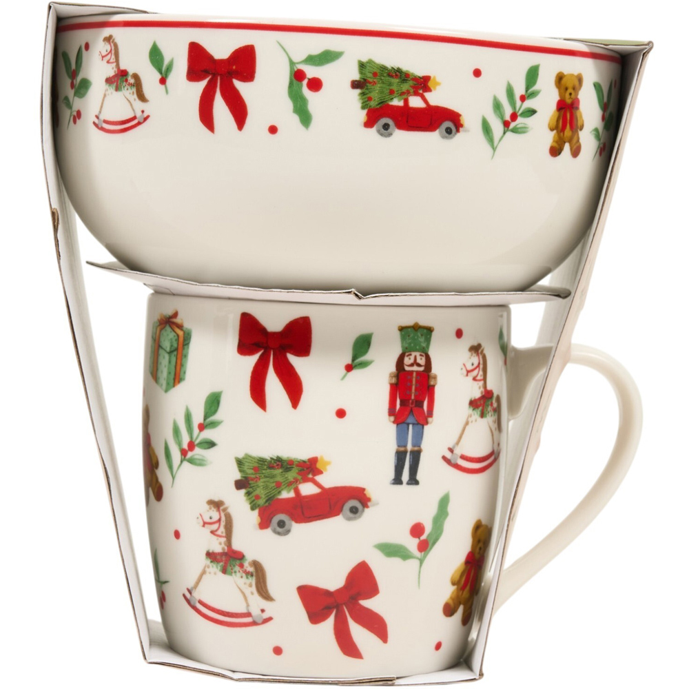 2 Piece Christmas Breakfast Set Image 2