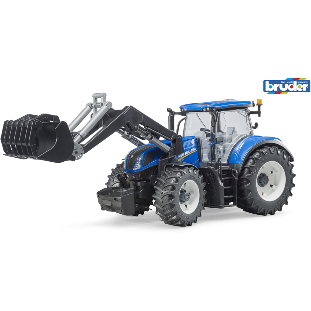 Bruder Kids New Holland T7.315 with Front Loader Playset Model Image 6