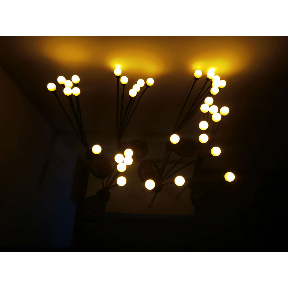 Avilo 2 Pack Micro LED Solar Firefly Stake Light Image 3