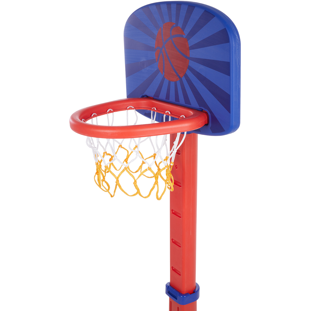 Living and Home Adjustable Kids Basketball Hoop Set Image 3