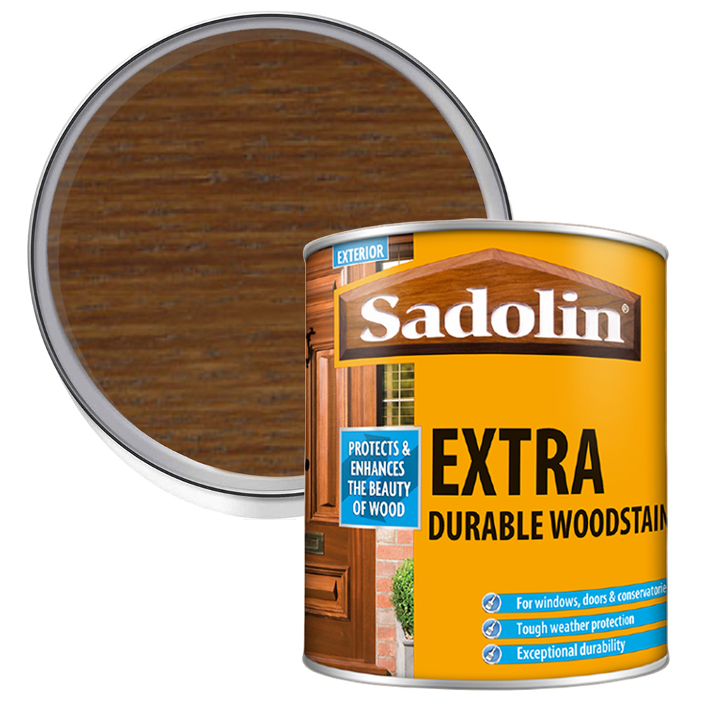 Sadolin Extra African Walnut Exterior Woodstain 2.5L Image 1