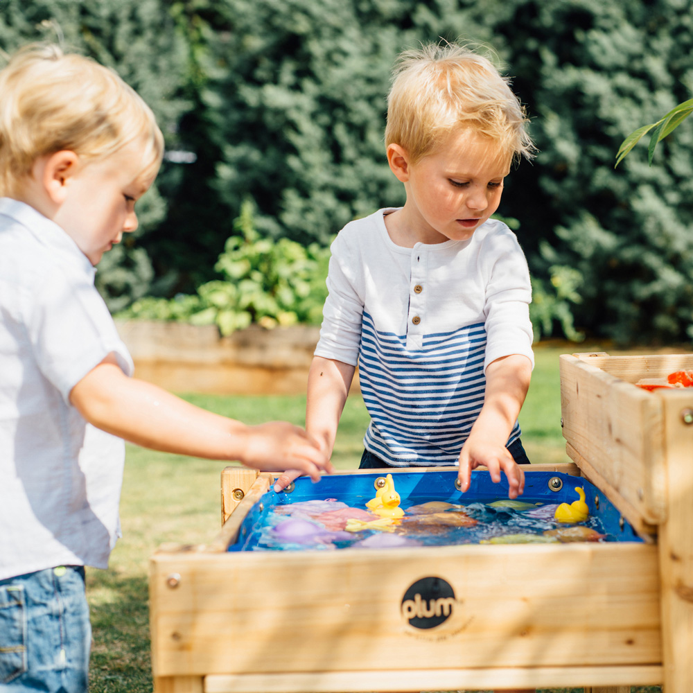 Plum Wooden Sandy Bay Sand and Water Table Image 6
