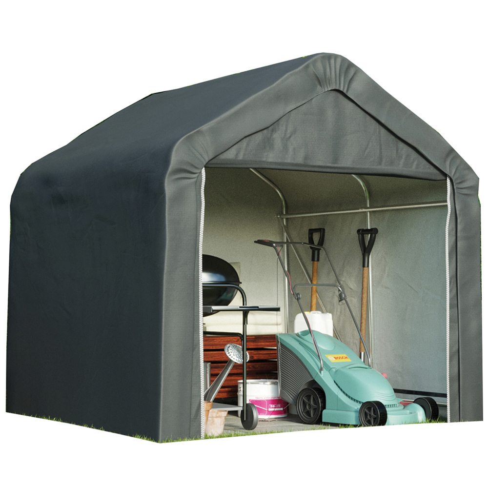 Garden Gear 8 x 8ft Heavy Duty PE Cover Shed Image 1