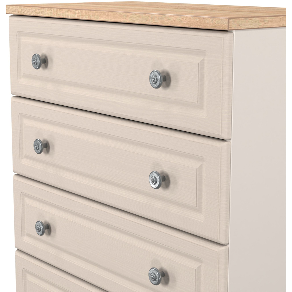 Crowndale Norfolk 5 Drawer Kashmir Ash and Bardolino Oak Chest of Drawers Ready Assembled Image 6