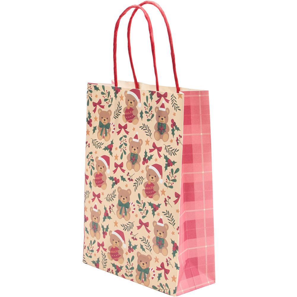 Pack of 10 Christmas Teddy Party Bags Image 5
