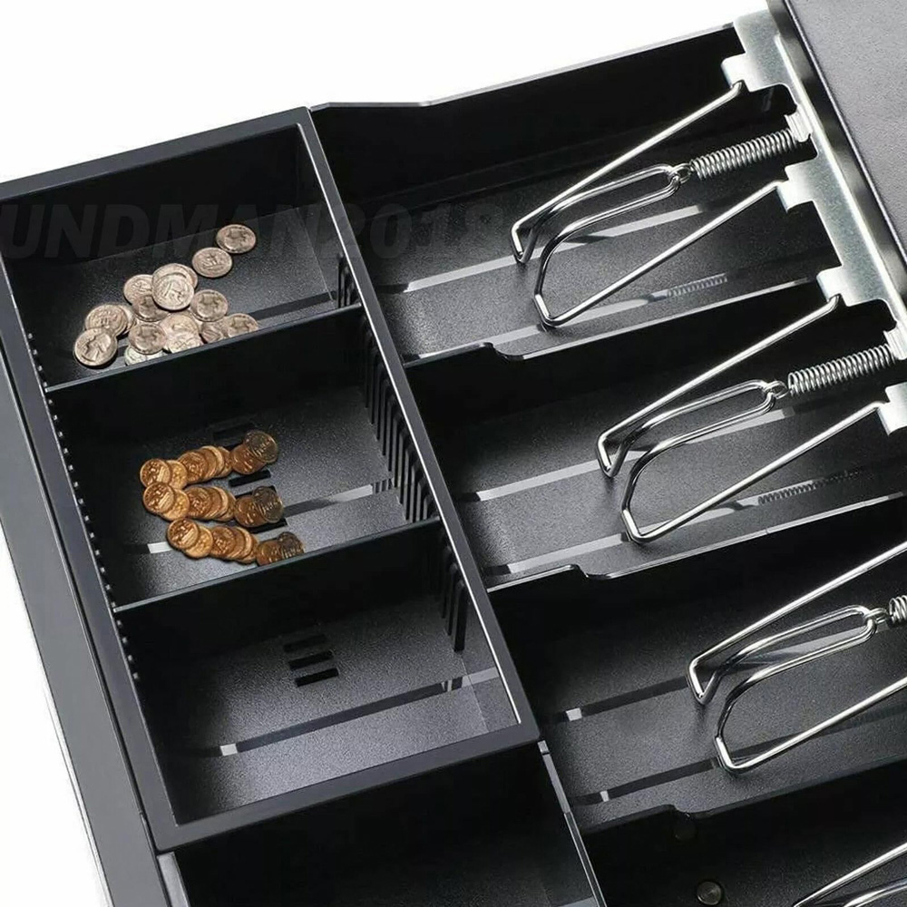 ATEK 4 Note 5 Coin Compartment Steel Lockable POS Cash Drawer Image 4