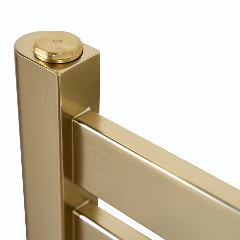 Eden Caldera Brushed Brass Electric Towel Radiator with WiFi Control 600W Image 7