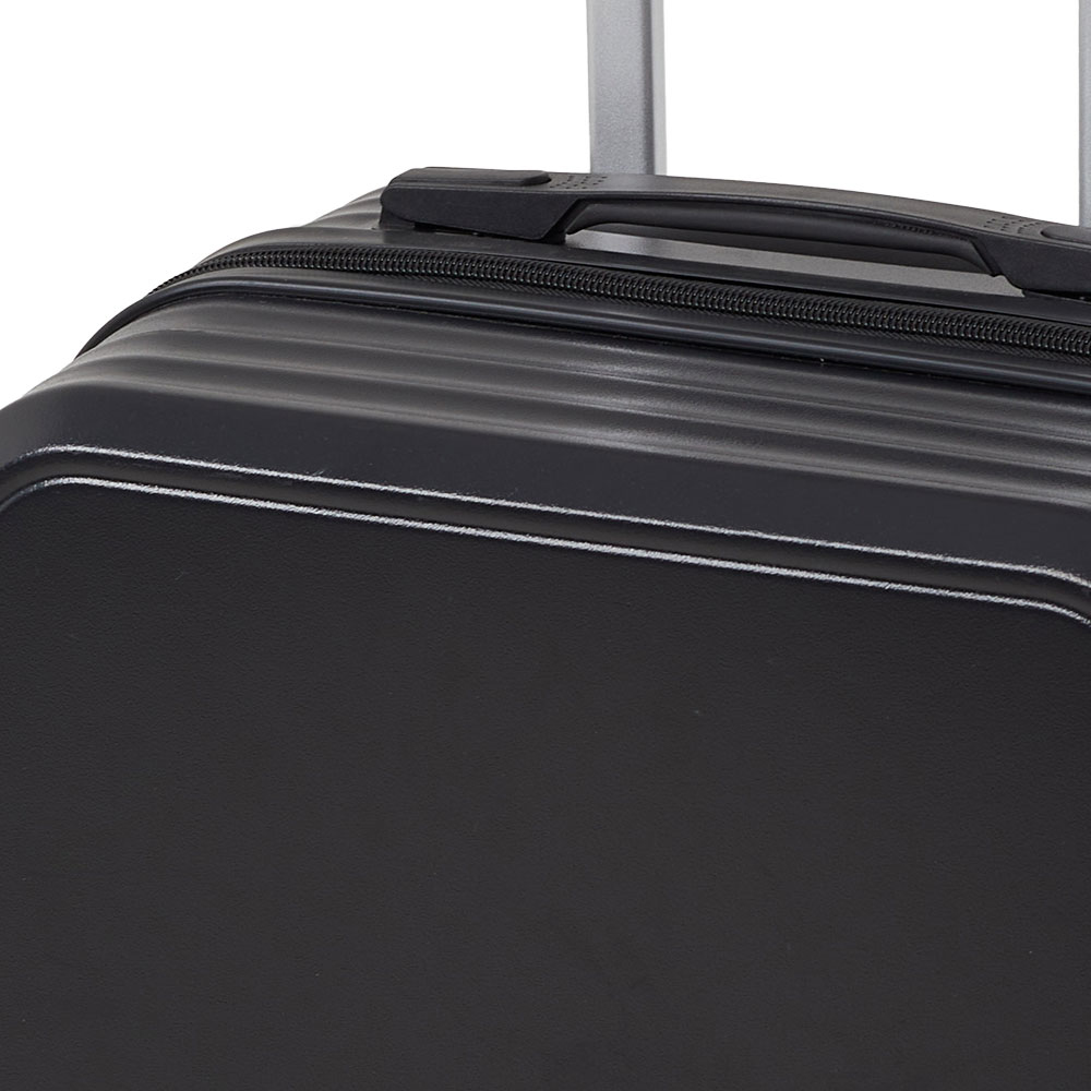 H&O Direct 21 inch Black Hard Shell Luggage Suitcase Image 4
