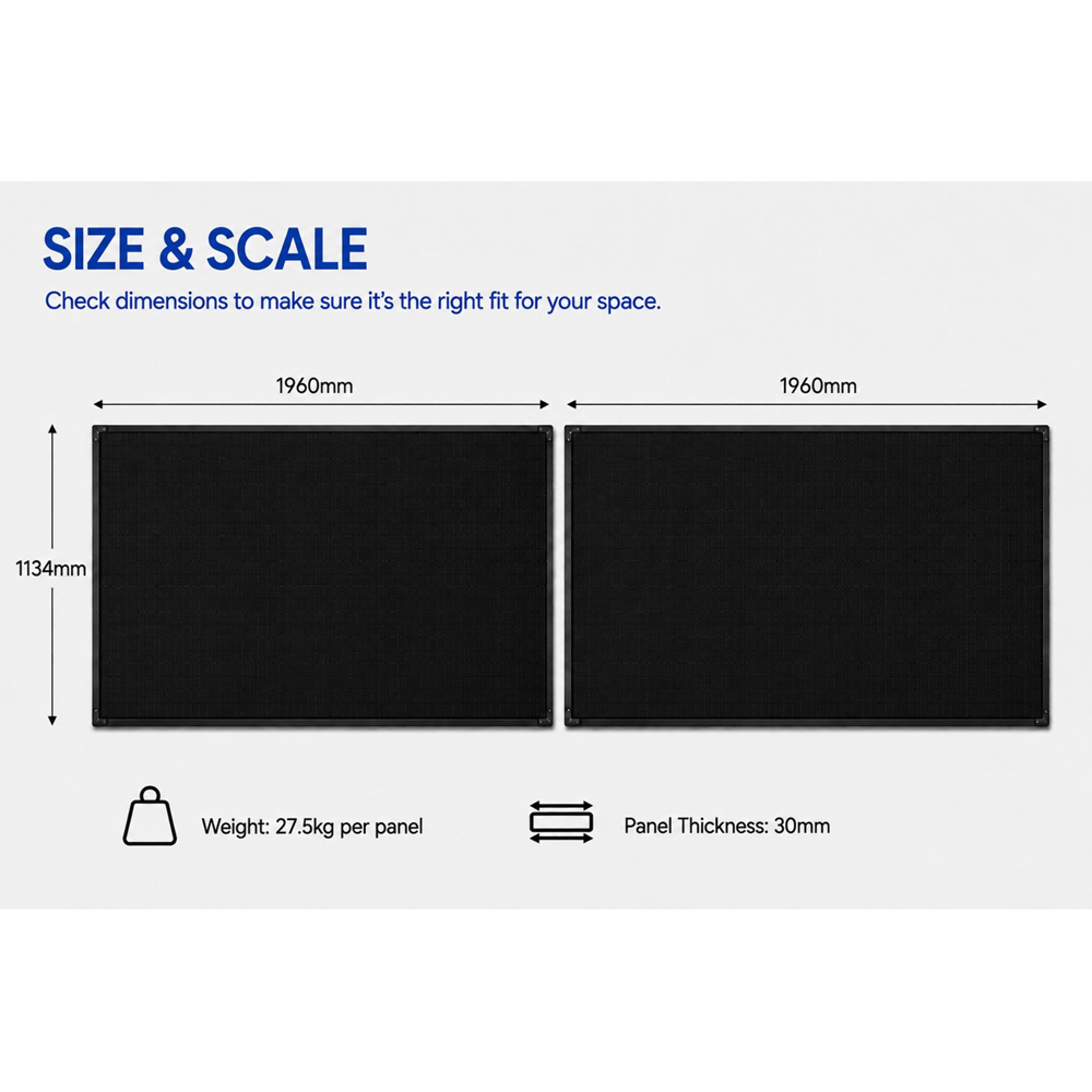 UKSOL Plug-In Solar Pro Plus 2 Panel Hybrid Mount Kit 1030W Image 9