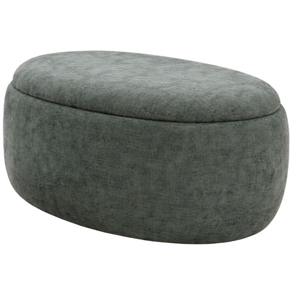 Fort Greene Moss Storage Ottoman 87cm Image 2