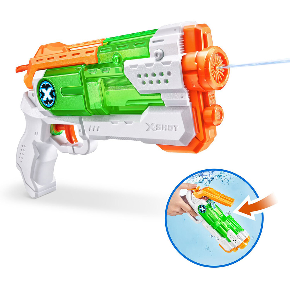 X-Shot Micro Fast-Fill and Bunch O Balloons Shooter - Multicolour Image 8