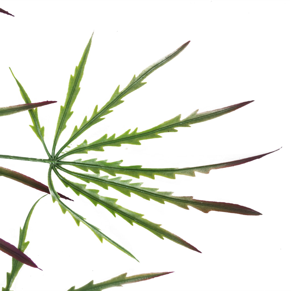 Leaf Acer Fern Foliage Hanging Artificial Plant 3ft Image 3