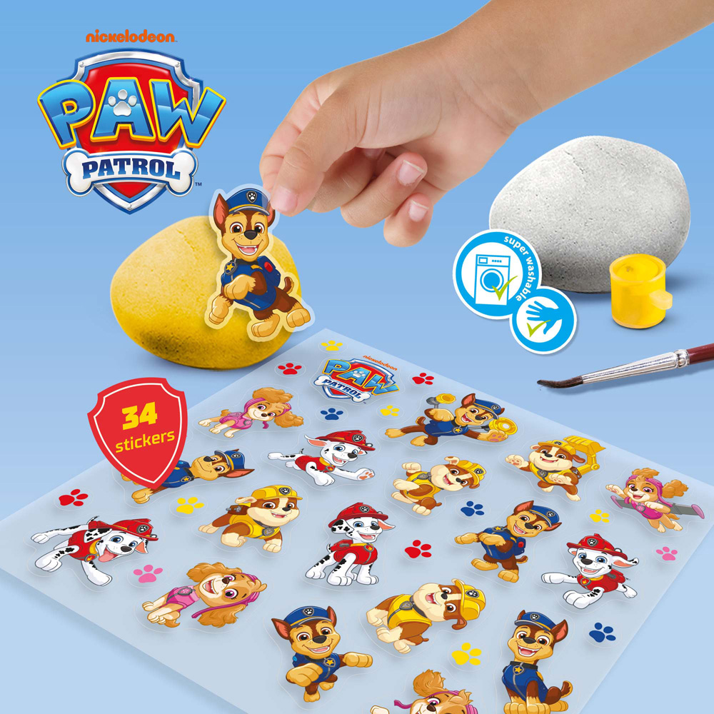 SES Creative Paw Patrol Rock Painting Kit Image 3