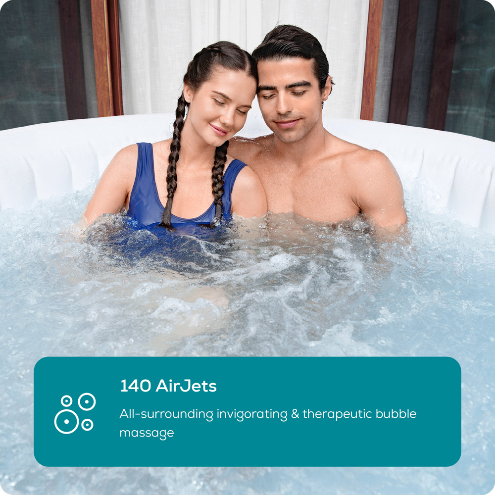Lay-Z-Spa Fiji 6 Person AirJet Hot Tub 66 x 180cm Image 7