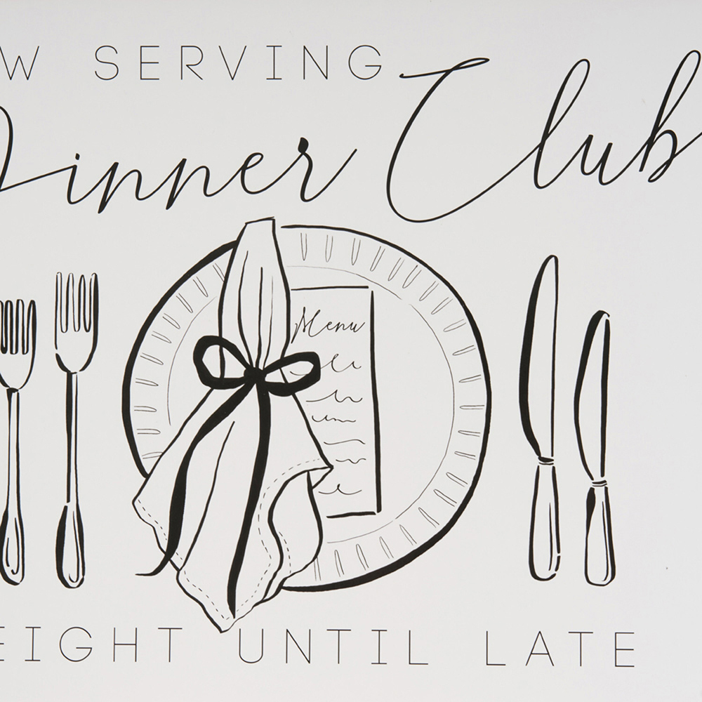 Dinner Club Lap Tray White Image 3