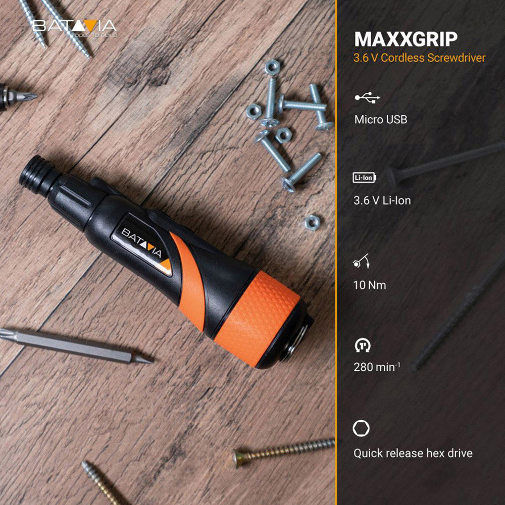 Batavia MAXXGRIP 3.6V Screwdriver Image 6