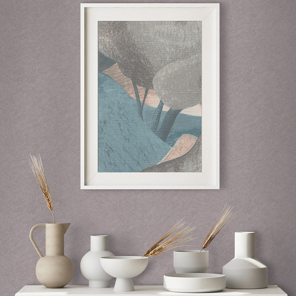 Erismann Flair Semi Plain Taupe Vinyl Wallpaper Image 4