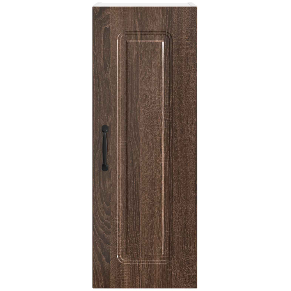 vidaXL Kalmar Single Door Brown Oak Wall Kitchen Cabinet 2 Pack Image 5