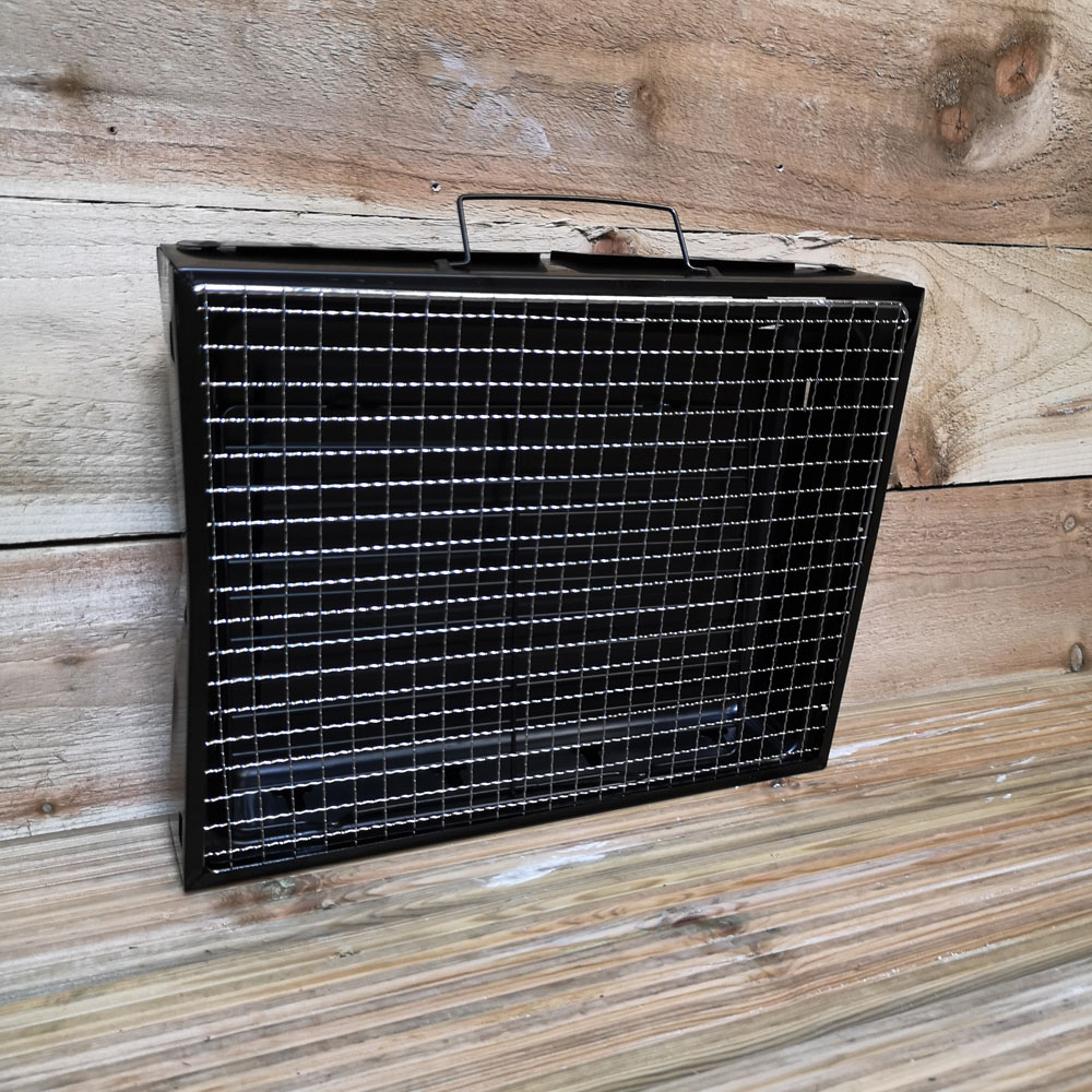 Samuel Alexander Black Foldable Tabletop Charcoal BBQ Image 3