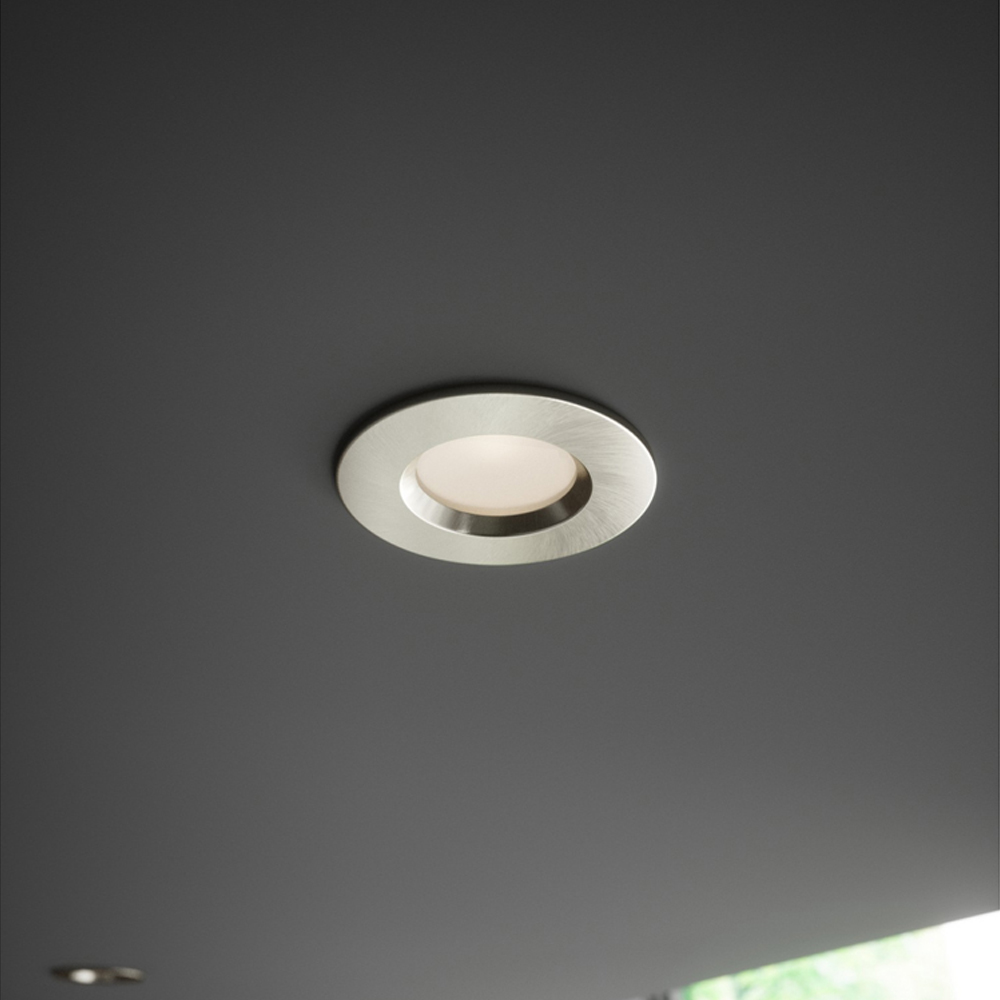 Nordlux Dorado Smart Brushed Nickel Downlight Image 2