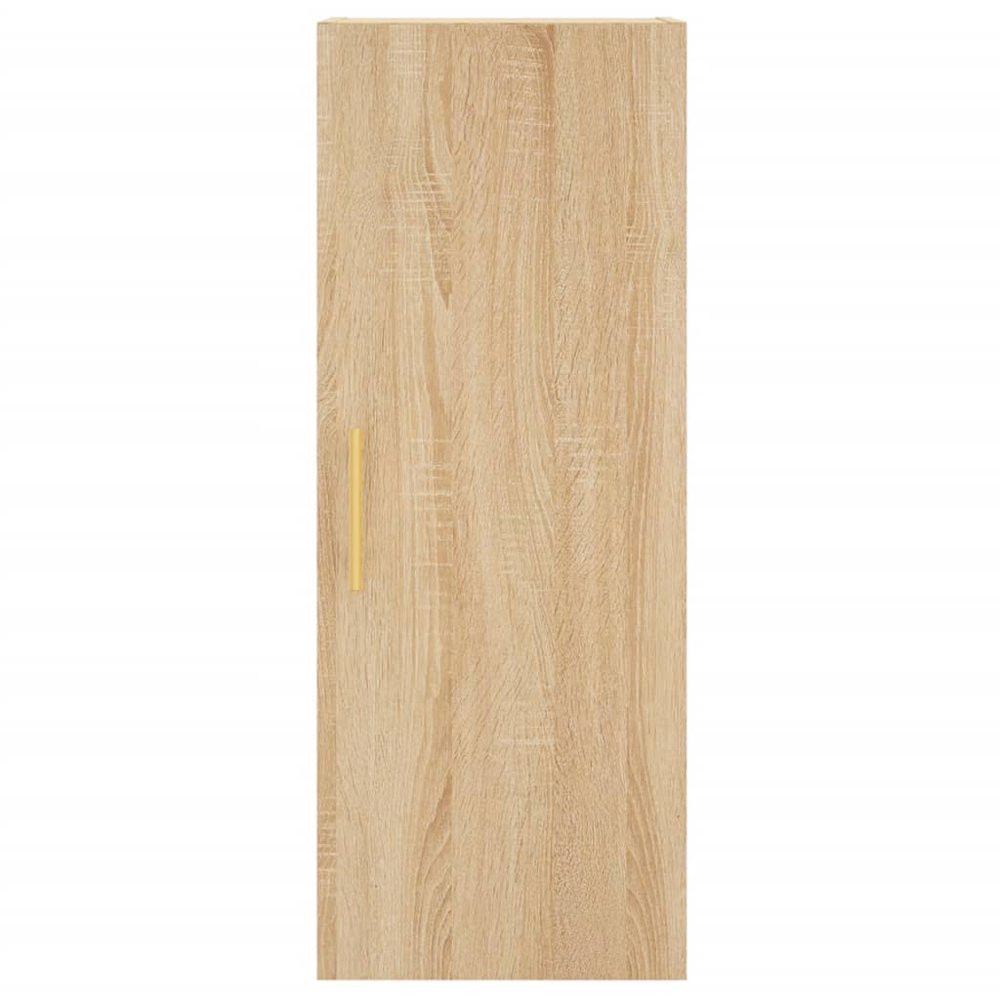 vidaXL Single Door 3 Shelf Sonoma Oak Highboard Image 6