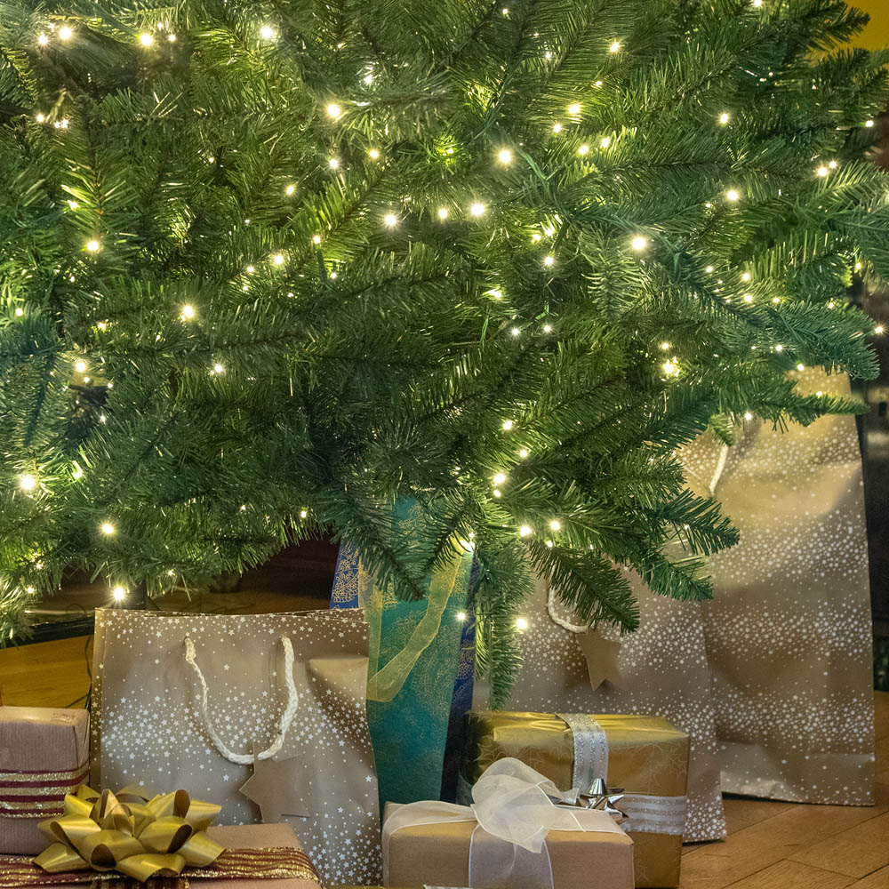 The Christmas Centre Pre-Lit Windsor Fir Artificial Xmas Tree 6.5ft Image 3