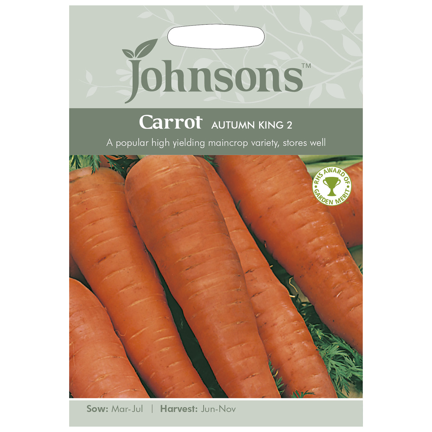 Johnsons Carrot Autumn King 2 Image 1