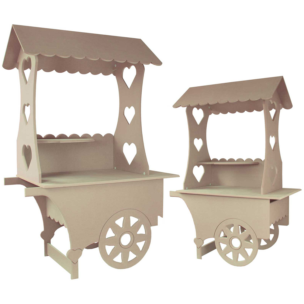 KuKoo Wood Candy Cart Bundle Wedding Sweet Stalls Image 1